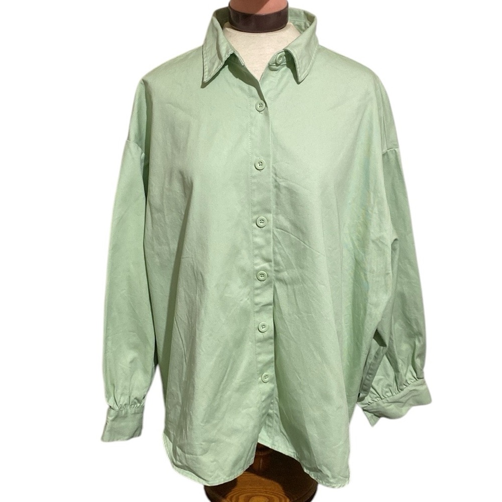 Asos Oversized Long Sleeve Shirt
